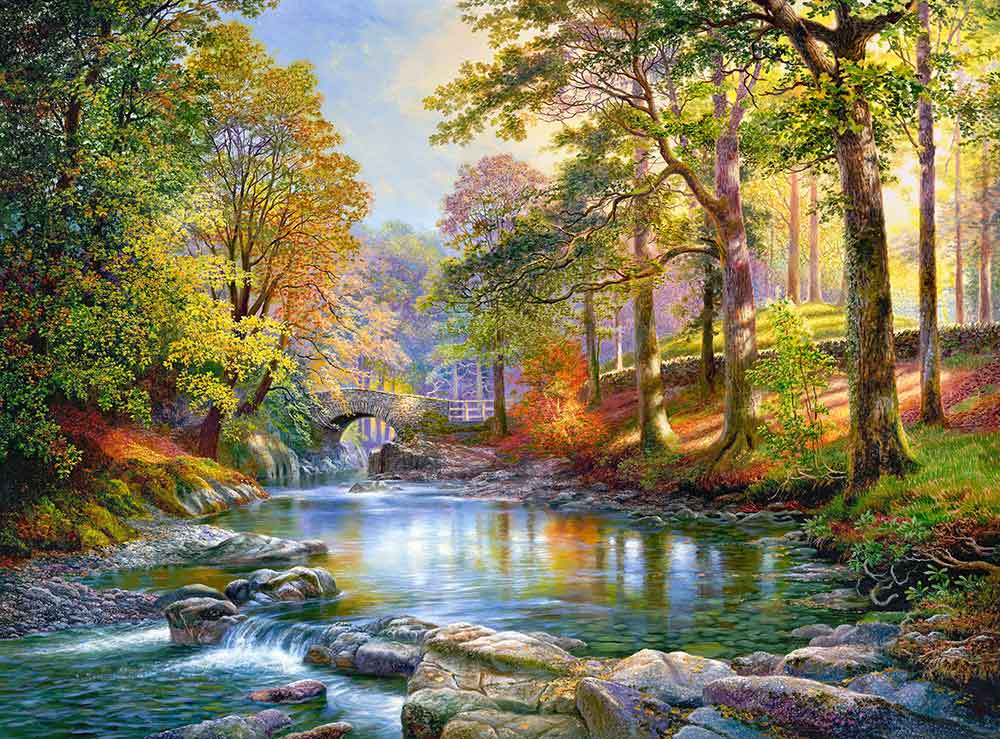 Puzzle Castorland A Lo Largo del Río de 3000 Piezas