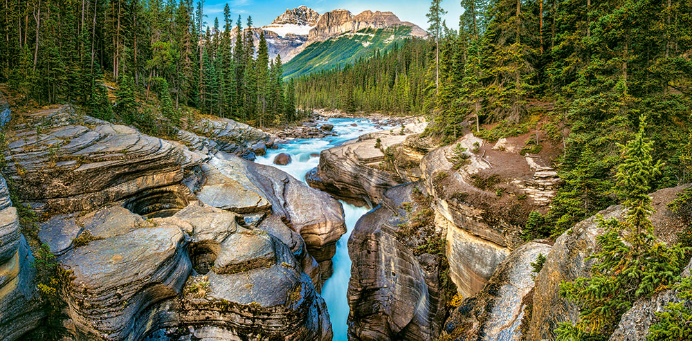 Puzzle Castorland Cañón Mistaya Parque Banff Canadá de 4000 Pzs