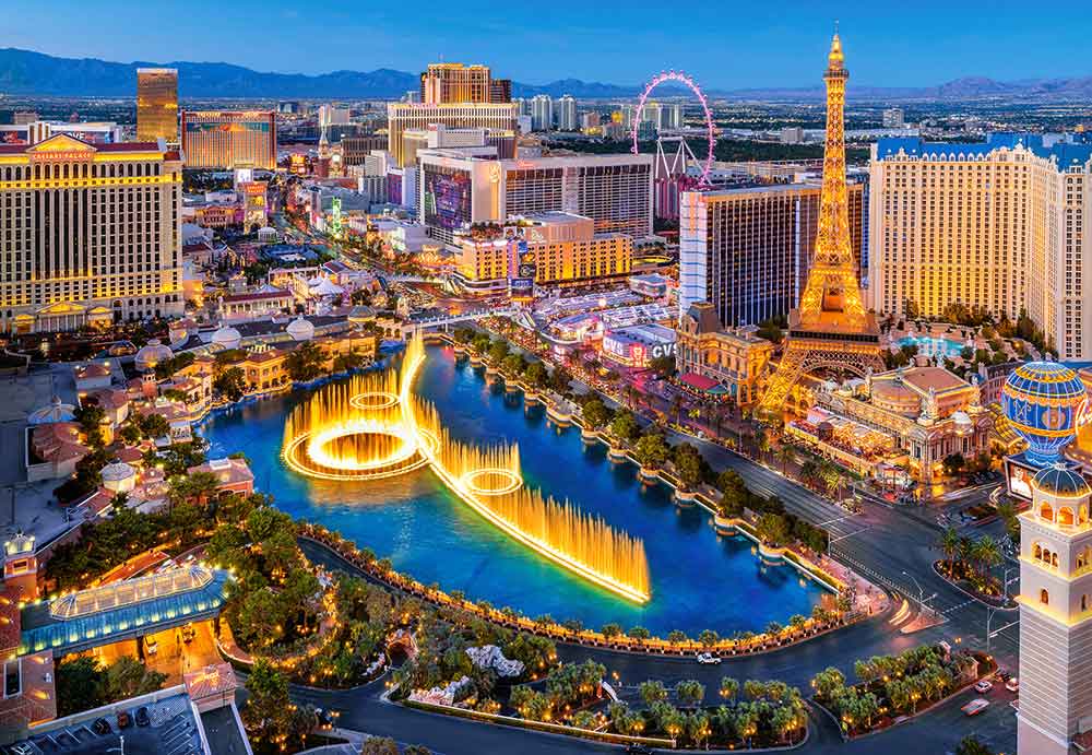 Puzzle Castorland Fabulosa Las Vegas de 1500 Piezas
