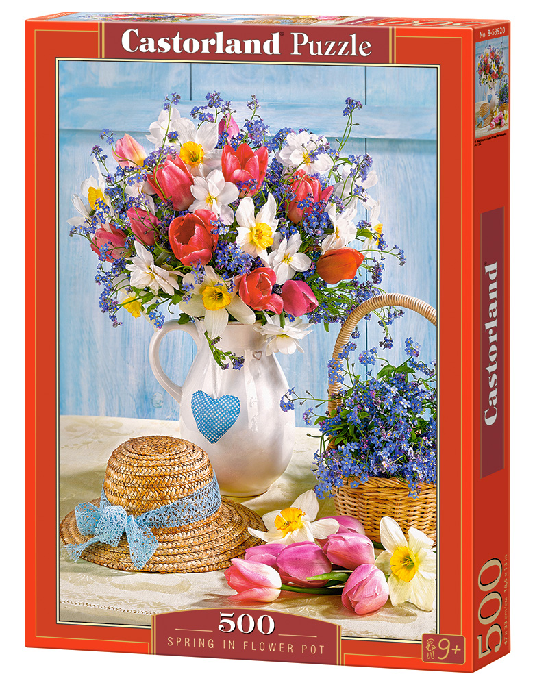 Comprar Puzzle Castorland Florero de Primavera de 500 Piezas