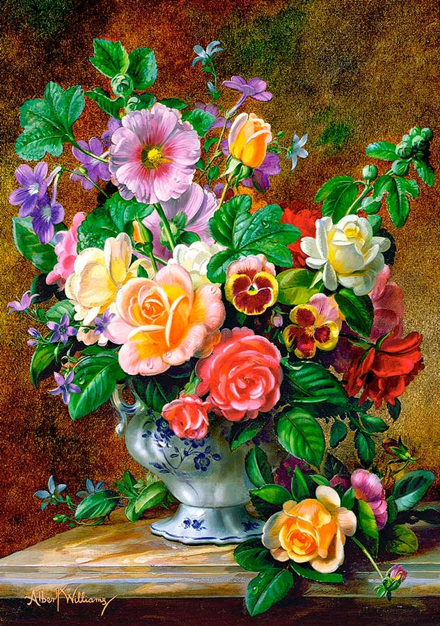 Puzzle Castorland Flores en un Florero 500 Piezas