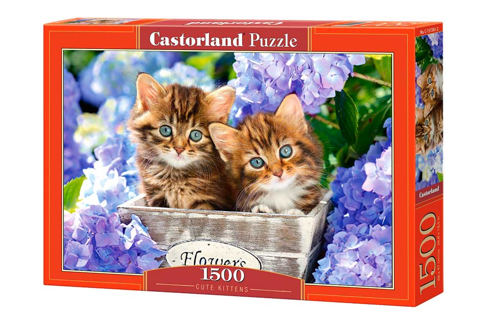 Comprar Puzzle Castorland Gatitos lindos 1500 Piezas CastorlandC151561