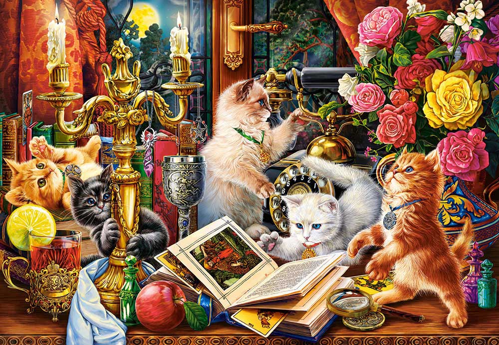 Puzzle Castorland Gatitos Mágicos de 1000 Piezas