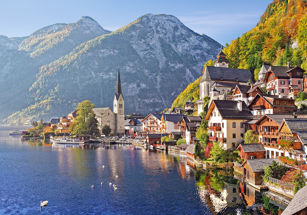 Puzzle Castorland Hallstatt, Austria de 500 Piezas