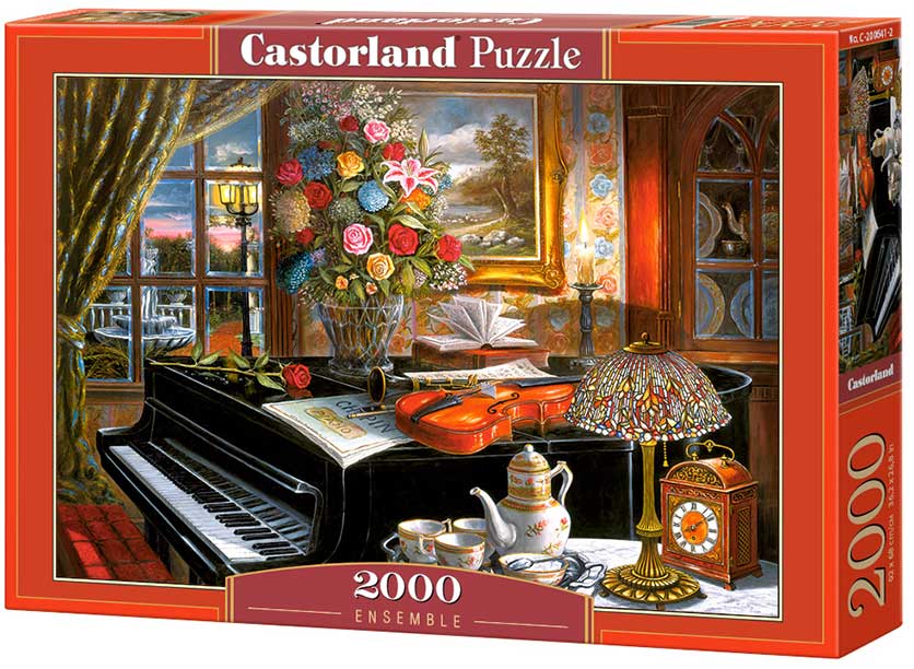 Comprar Puzzle Castorland Junto al Piano de 2000 Piezas CastorlandC