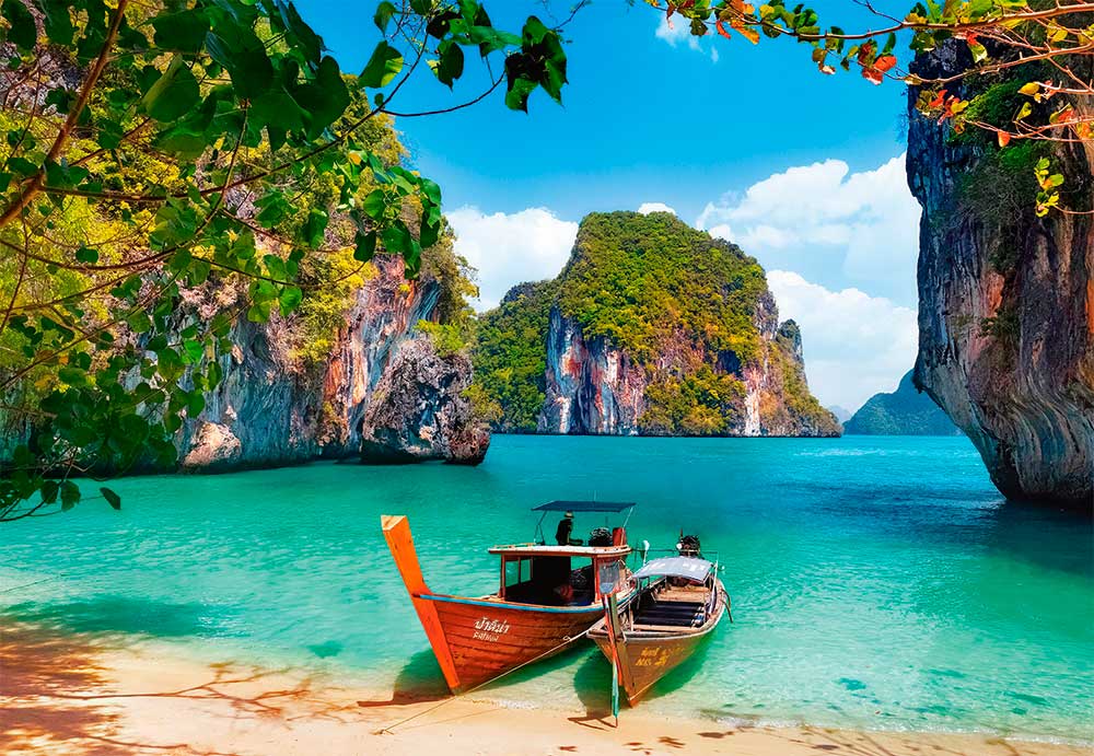 Puzzle Castorland Ko Phi Phi Le, Tailandia de 1000 Piezas
