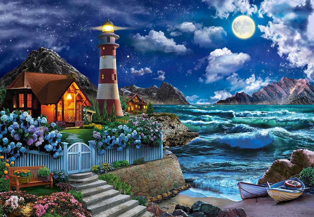Puzzle Castorland La Noche del Marinero de 1000 Piezas