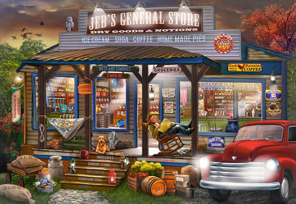Puzzle Castorland La Tienda de Jeb de 1000 Piezas