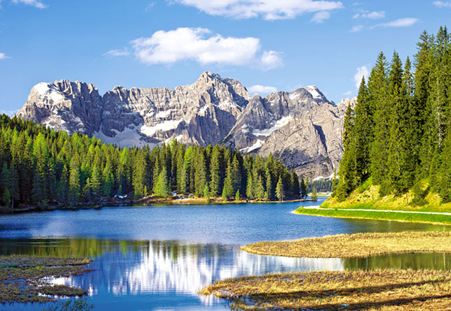 Puzzle Castorland Lago Misurina, Italia de 3000 Piezas