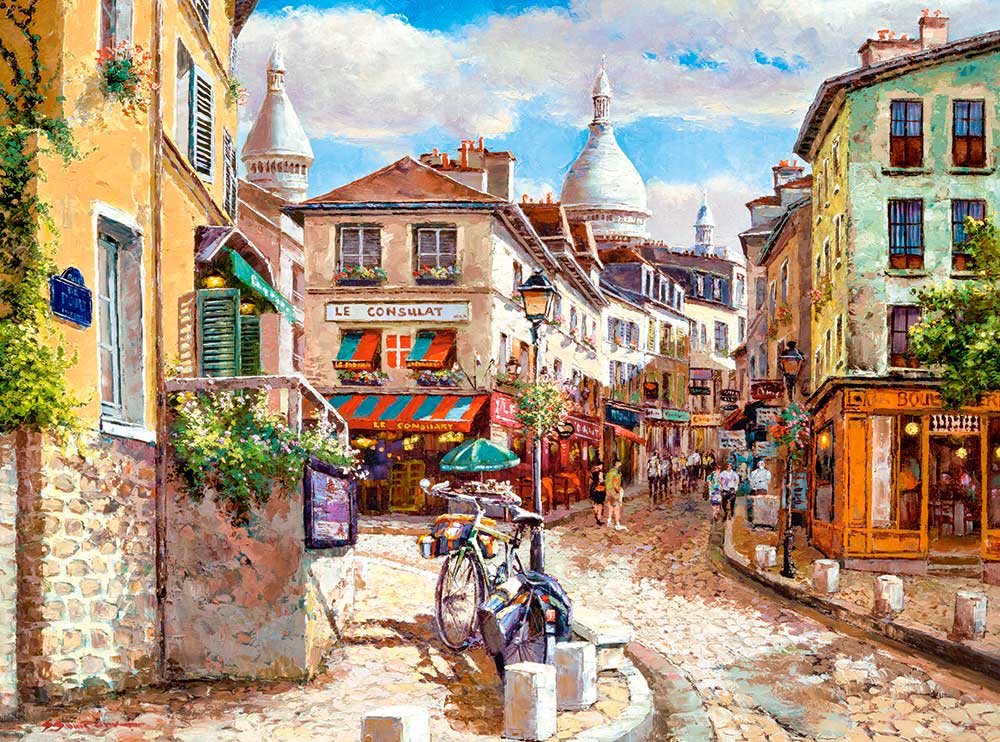 Puzzle Castorland Montmartre Sacre Coeur de 3000 Piezas