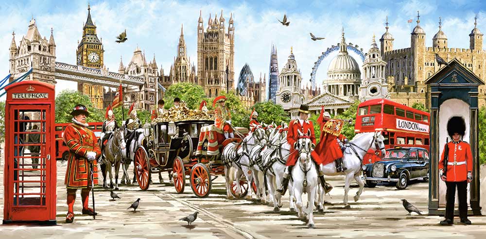 Puzzle Castorland Orgullo de Londres de 4000 Piezas