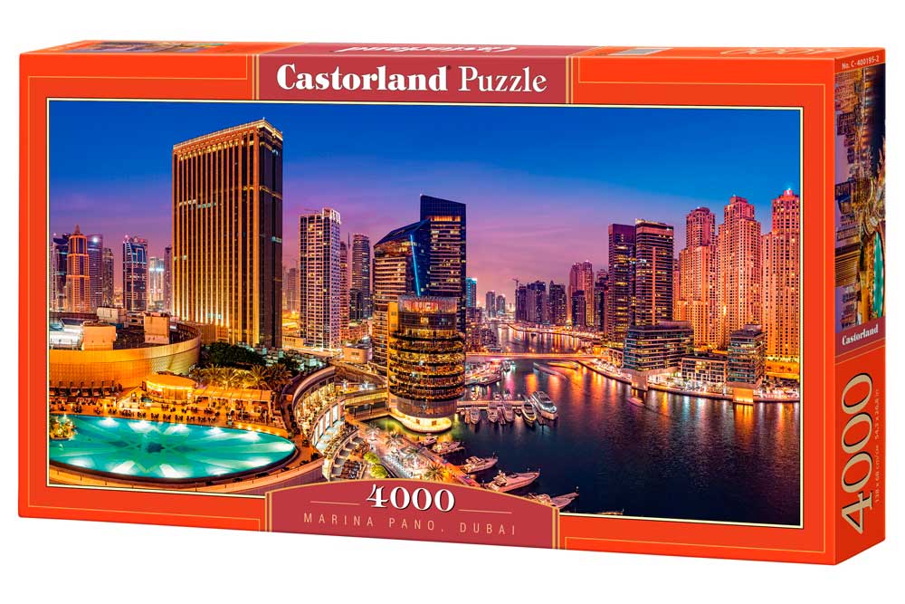 Comprar Puzzle Castorland Panorámica Marina de Dubai de 4000 Piezas