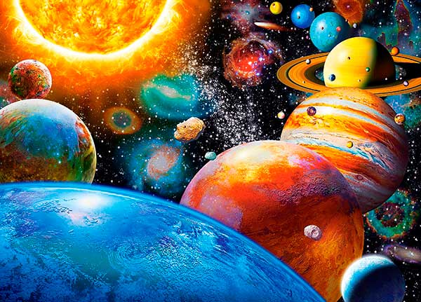 comprar puzzle castorland planetas