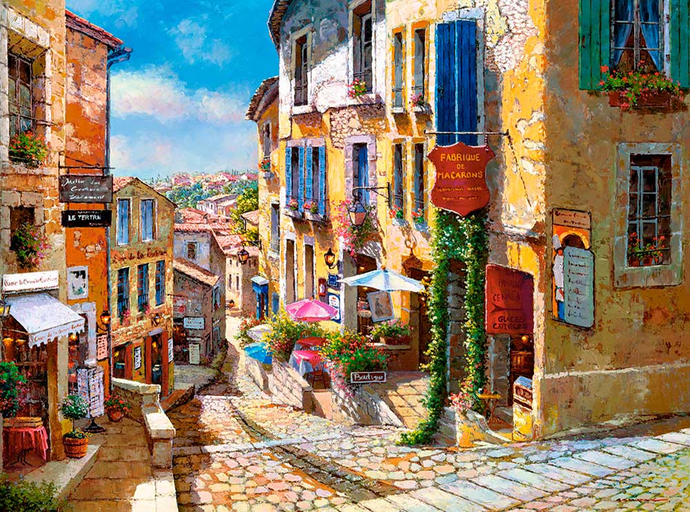 Puzzle Castorland Saint Emilion, Francia de 2000 Piezas