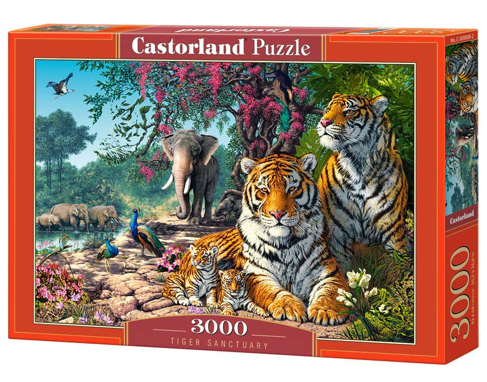 Comprar Puzzle Castorland Santuario de Tigres de 3000 Piezas