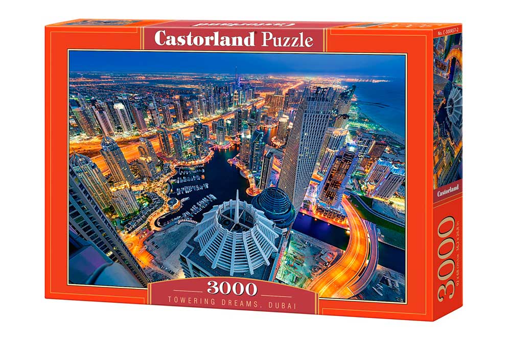 Comprar Puzzle Castorland Sueños desde las Torres Dubai de 3000 Piezas