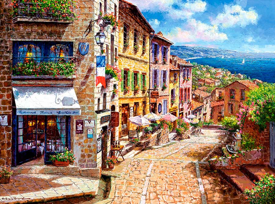 Puzzle Castorland Tarde en Niza de 3000 Piezas