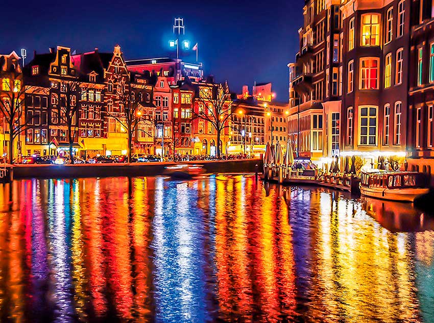 Puzzle Clementoni Amsterdam de 500 Piezas