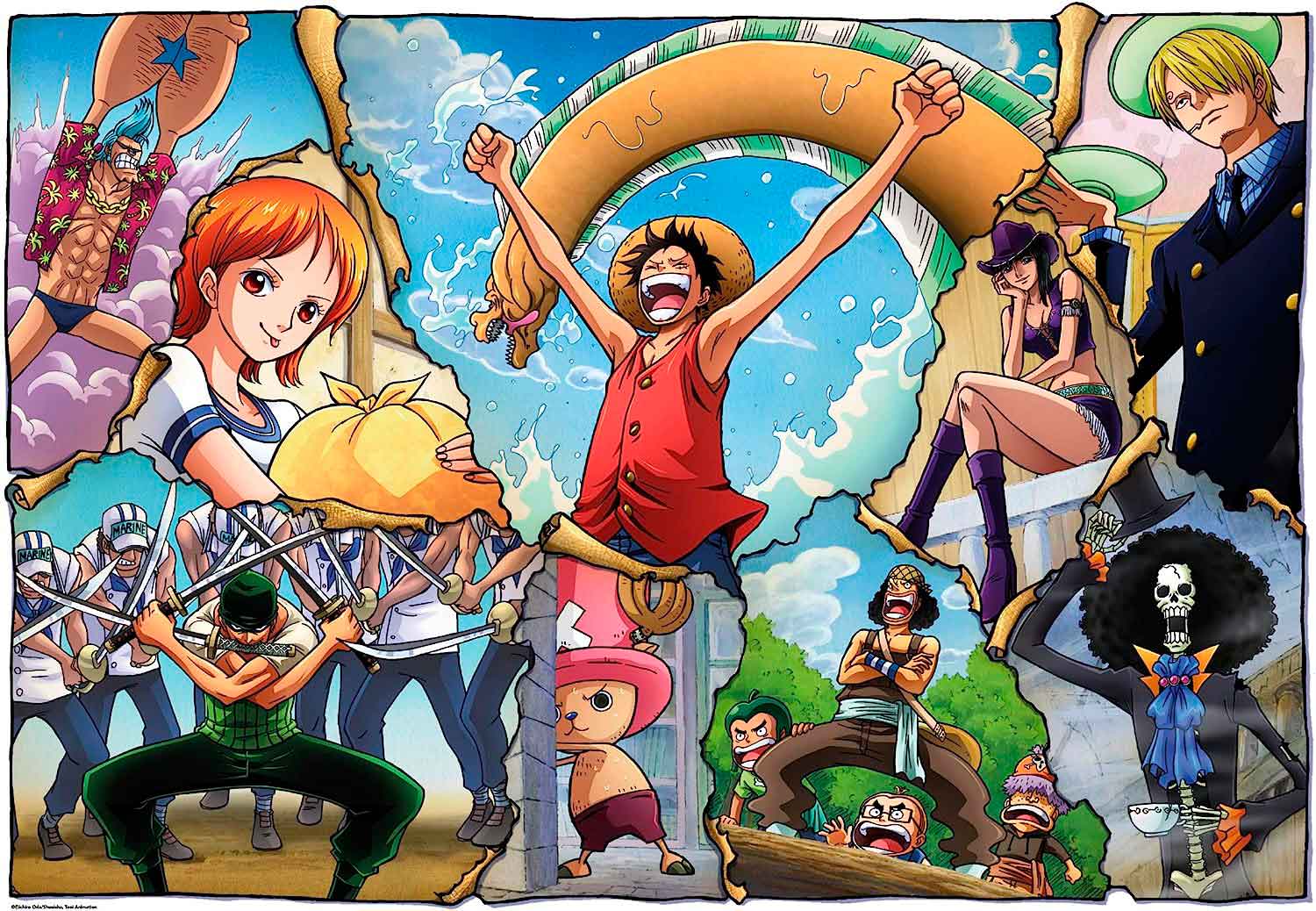 Comprar Puzzle Clementoni Anime Cube One Piece de 500 Piezas