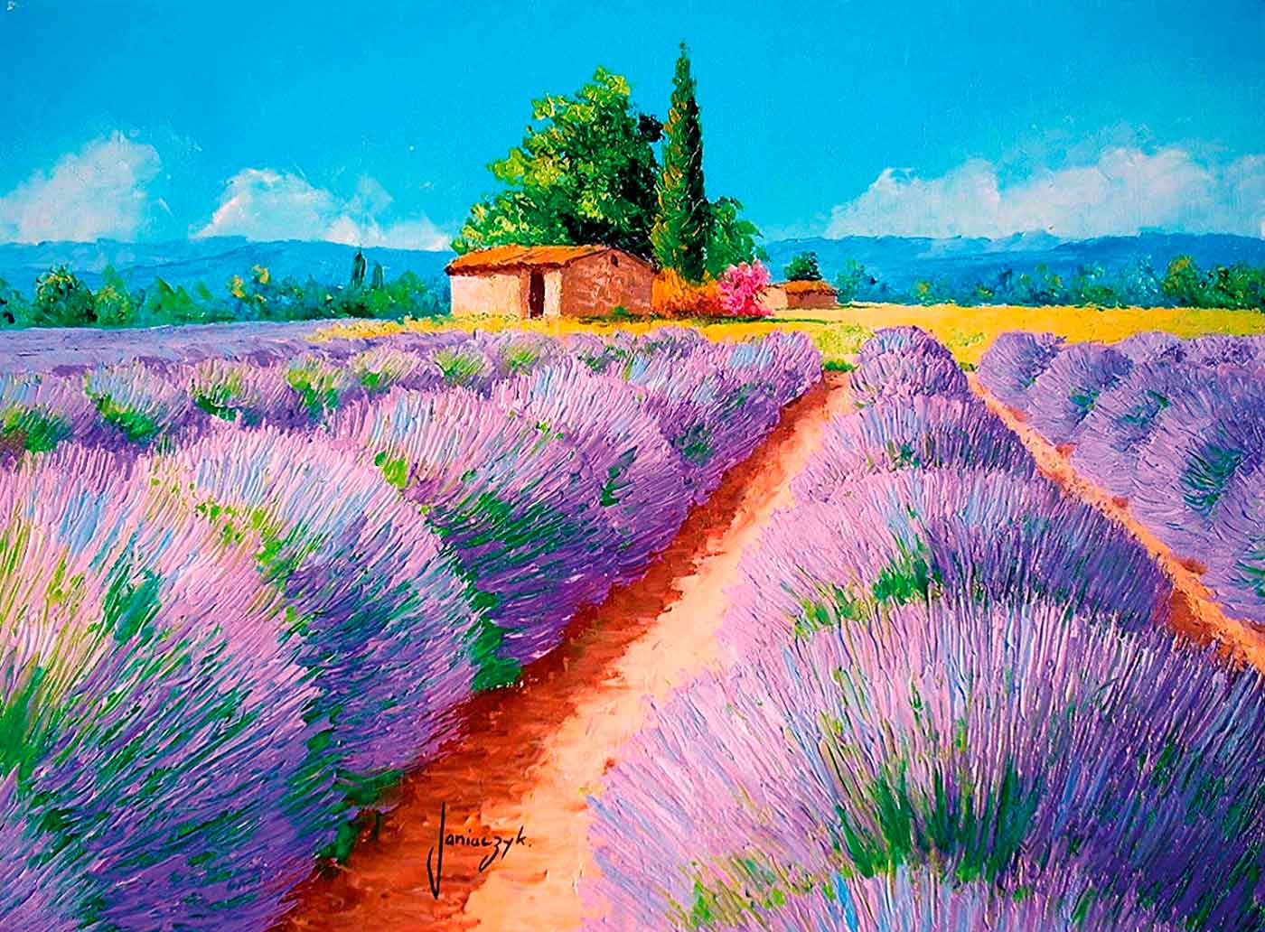 Puzzle Clementoni Aroma de Lavanda de 500 Piezas