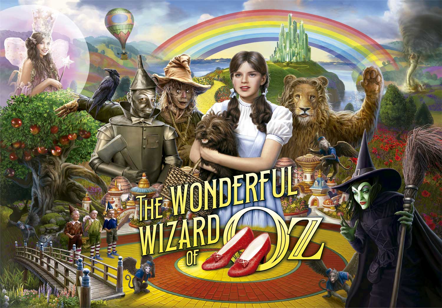 Puzzle Clementoni El Mago de Oz de 1000 Piezas