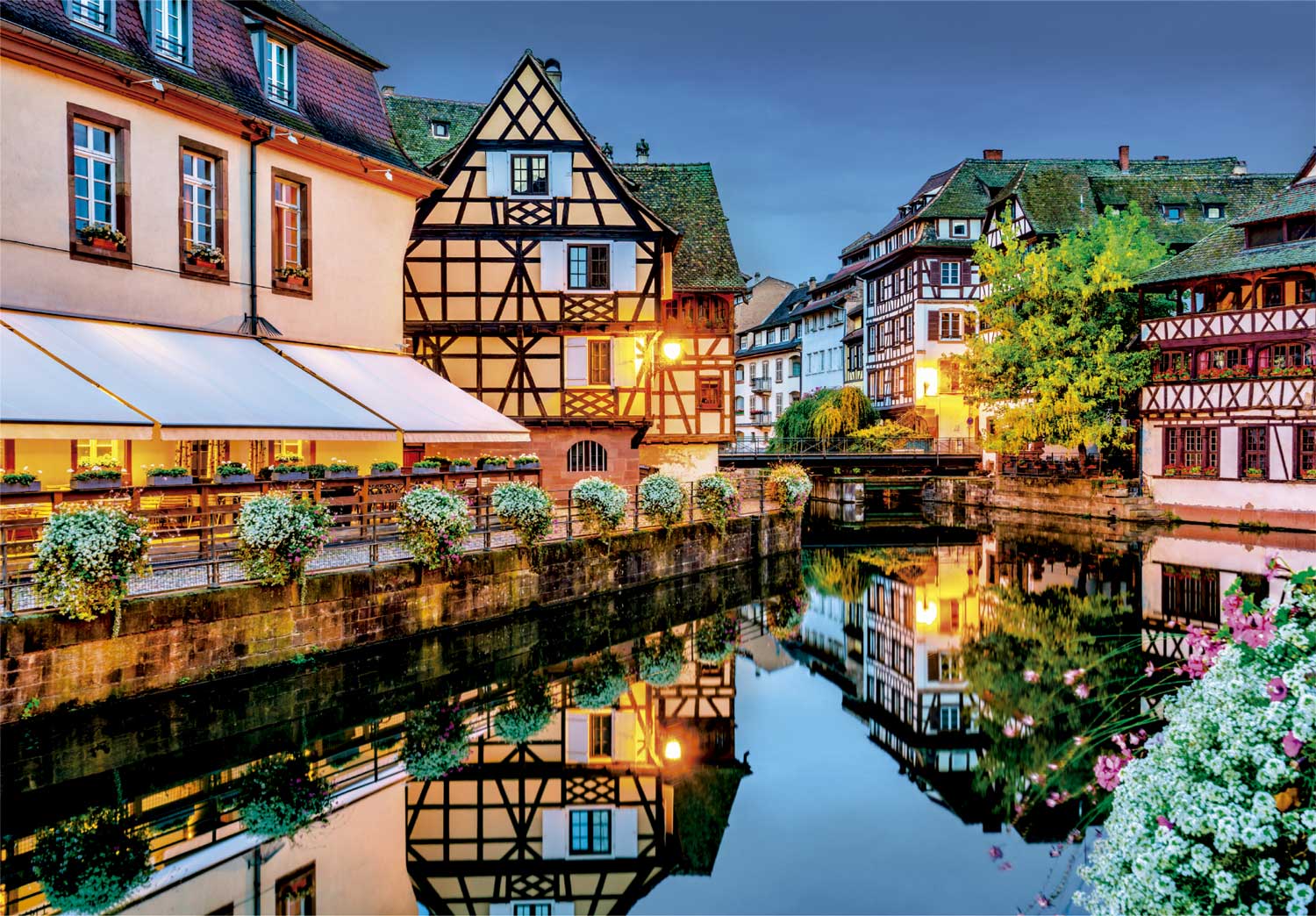 Puzzle Clementoni Estrasburgo Vieja Ciudad de 500 Piezas