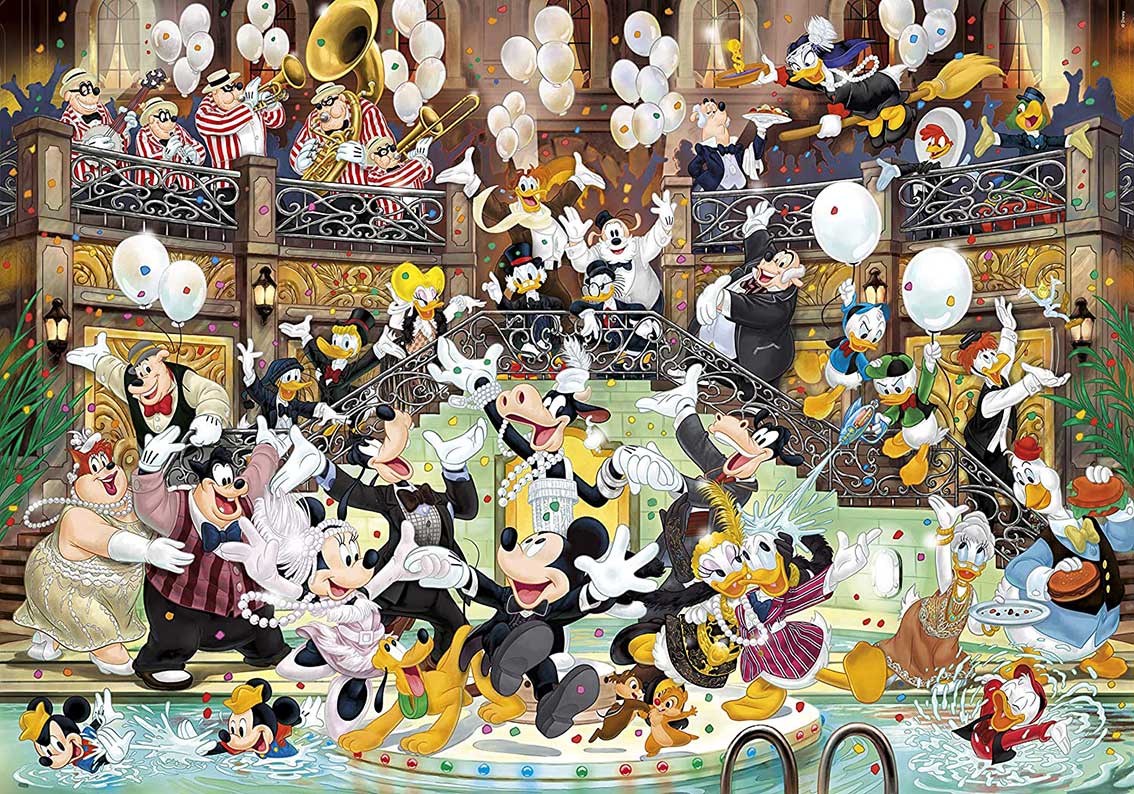 Puzzle Clementoni Gala Disney de 6000 Piezas