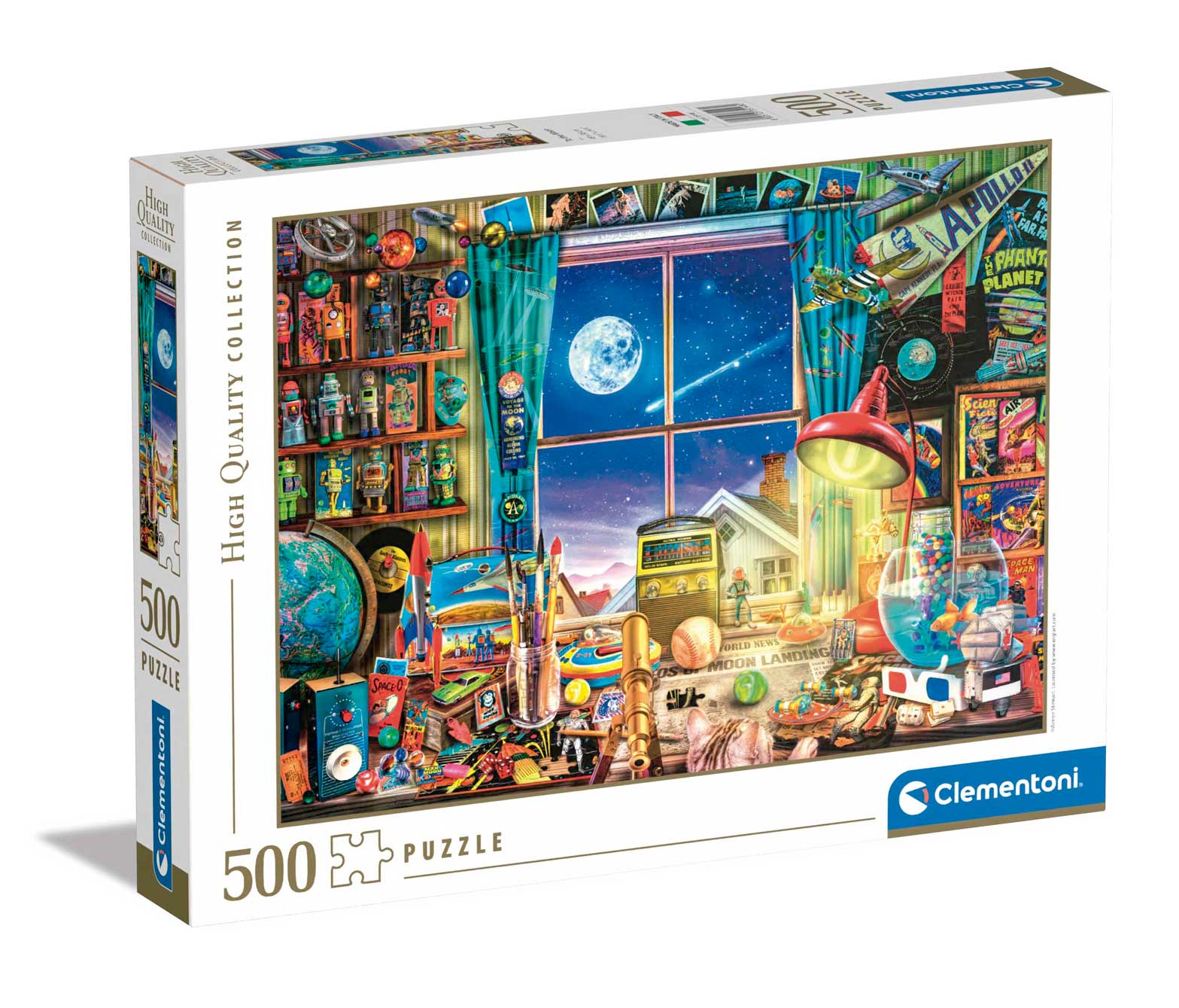 Comprar Puzzle Clementoni Hacia la Luna de 500 Piezas Clementoni35148