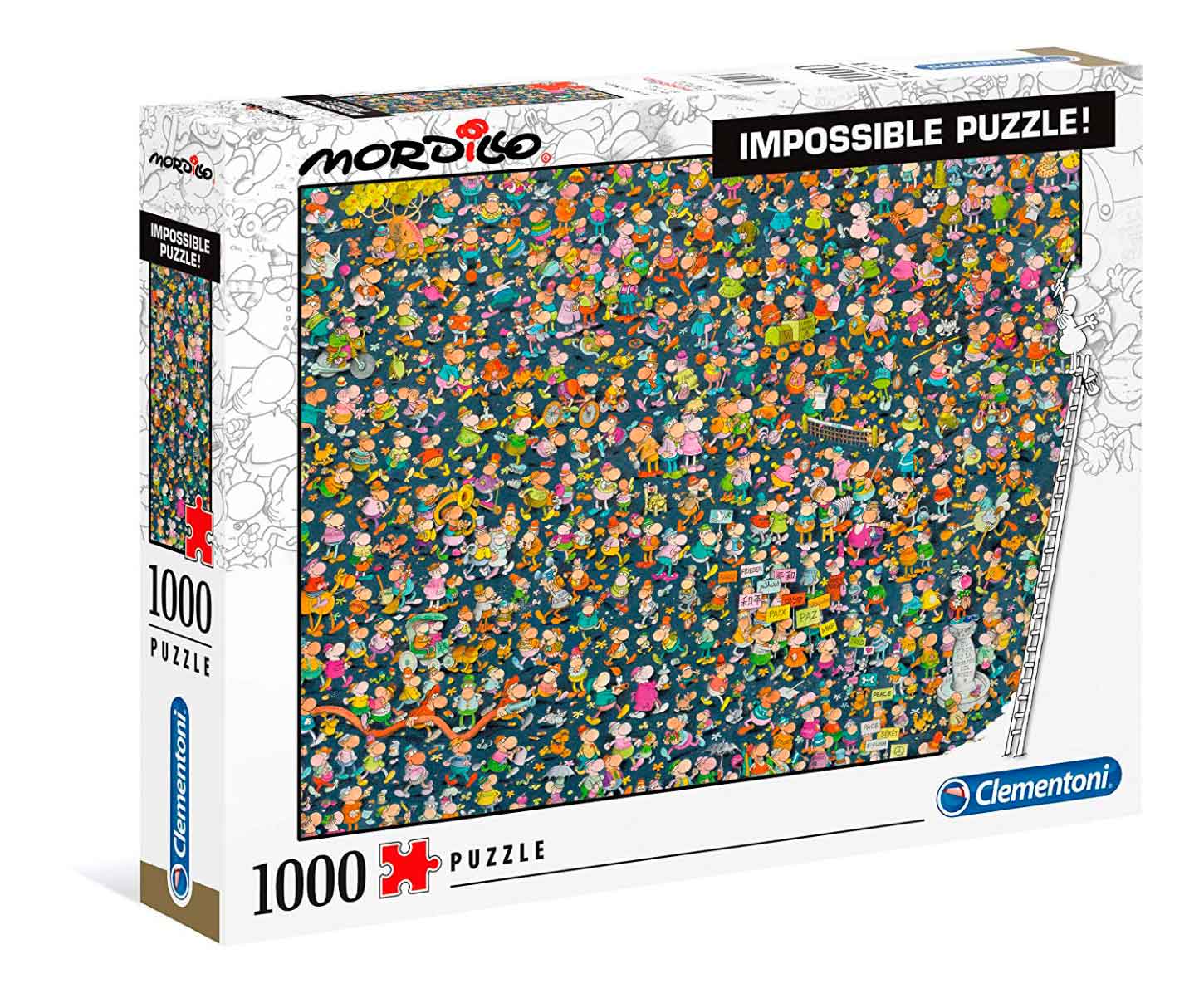 Comprar Puzzle Clementoni Imposible Mordillo de 1000 Piezas Clementoni 39550