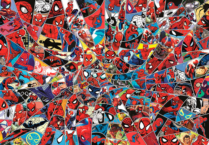 Puzzle Clementoni Imposible Spiderman de 1000 Piezas