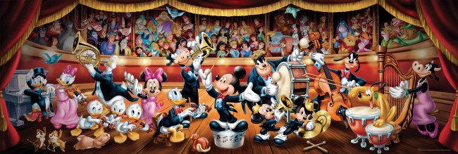 Puzzle Clementoni La Orquesta Disney de 1000 Piezas