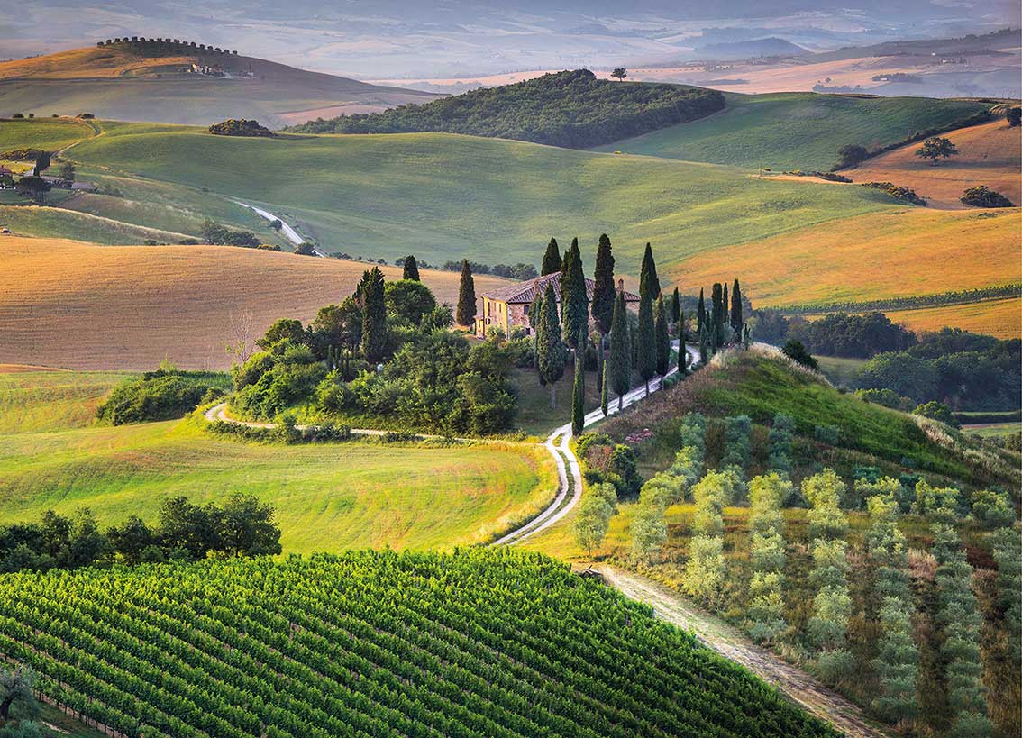 Puzzle Clementoni La Toscana de 1000 Piezas