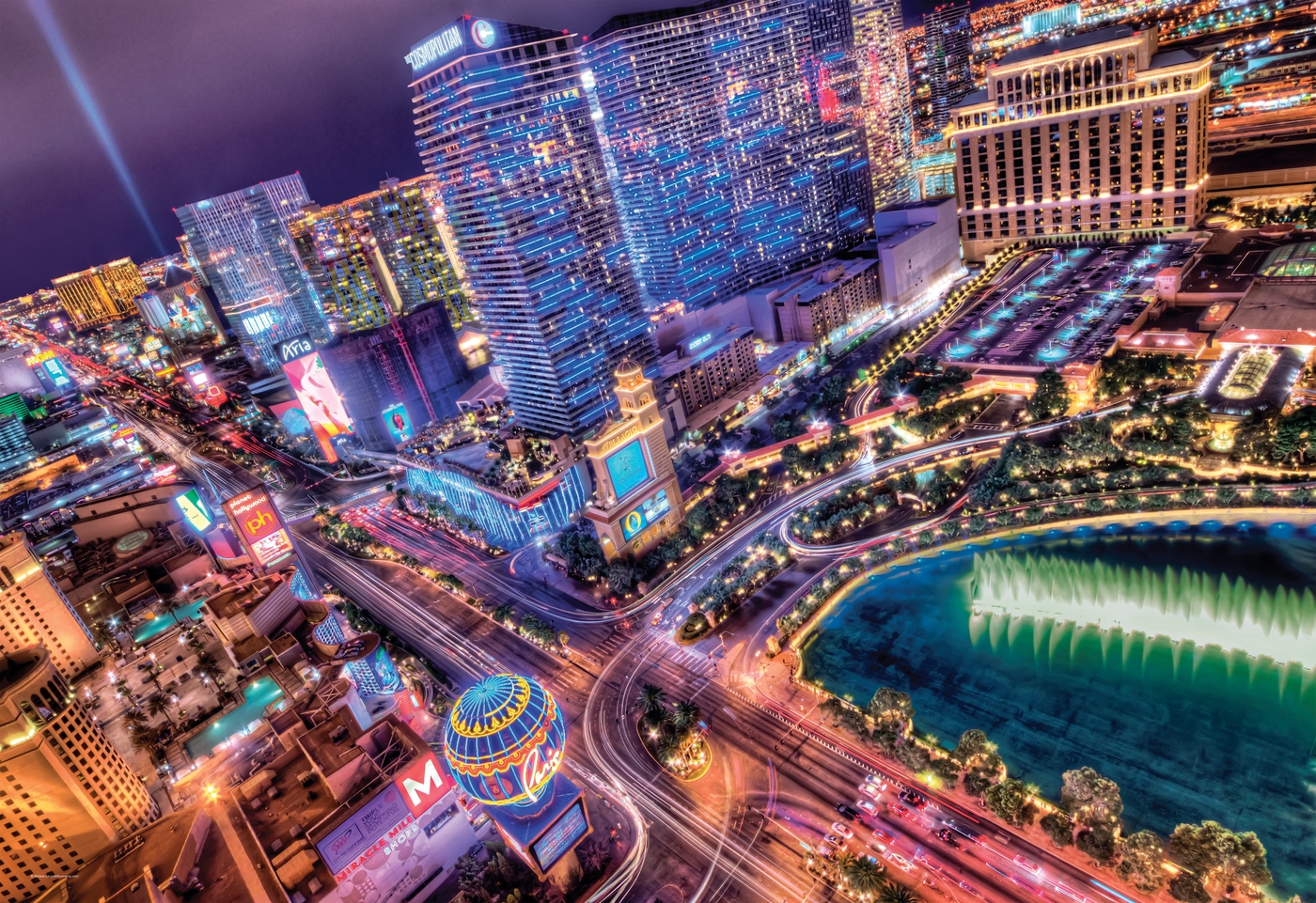 Puzzle Clementoni Las Vegas de 2000 Piezas