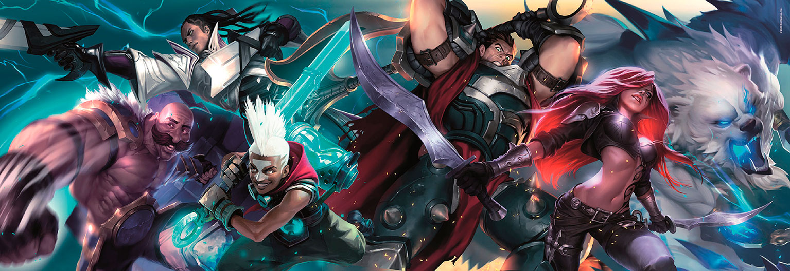 Puzzle Clementoni League of Legends Panorama de 1000 Piezas
