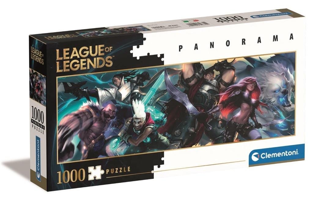 Comprar puzzle clementoni league of legends panorama de 1000 piezas -  clementoni-39670