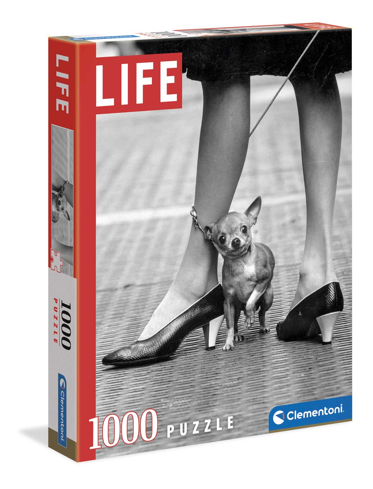 Puzzle Clementoni Life Chihuahua de 1000 Piezas