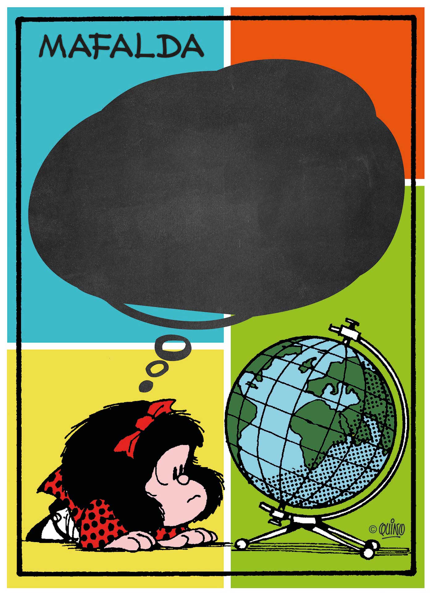 Puzzle Clementoni Mafalda Pizarra de 1000 Piezas