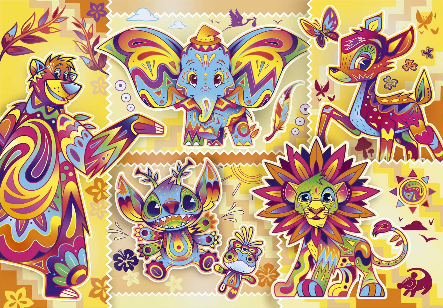Puzzle Clementoni Maletín Disney Classic de 1000 Piezas