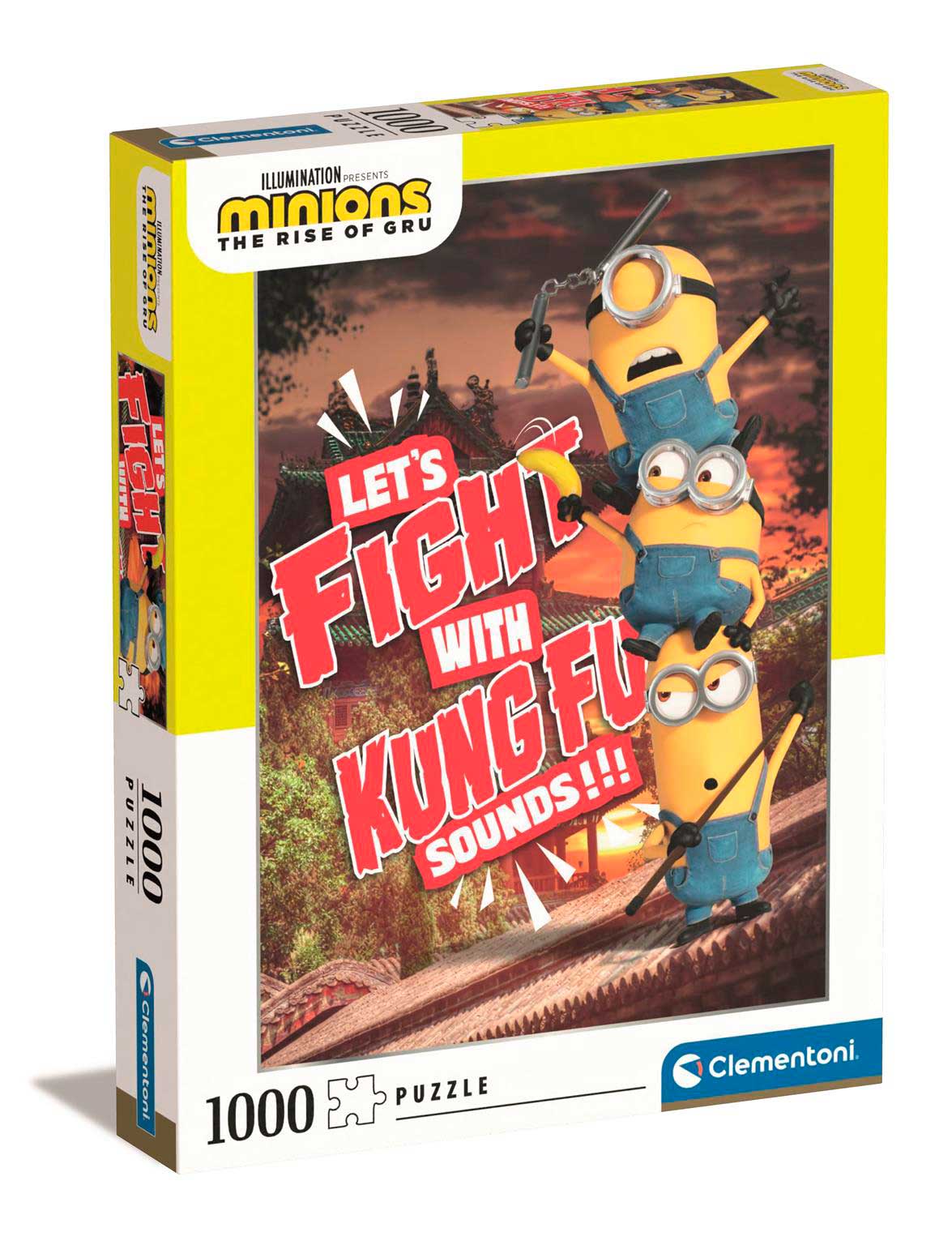 Puzzle Clementoni Minions 2 El Origen de Gru de 1000 P