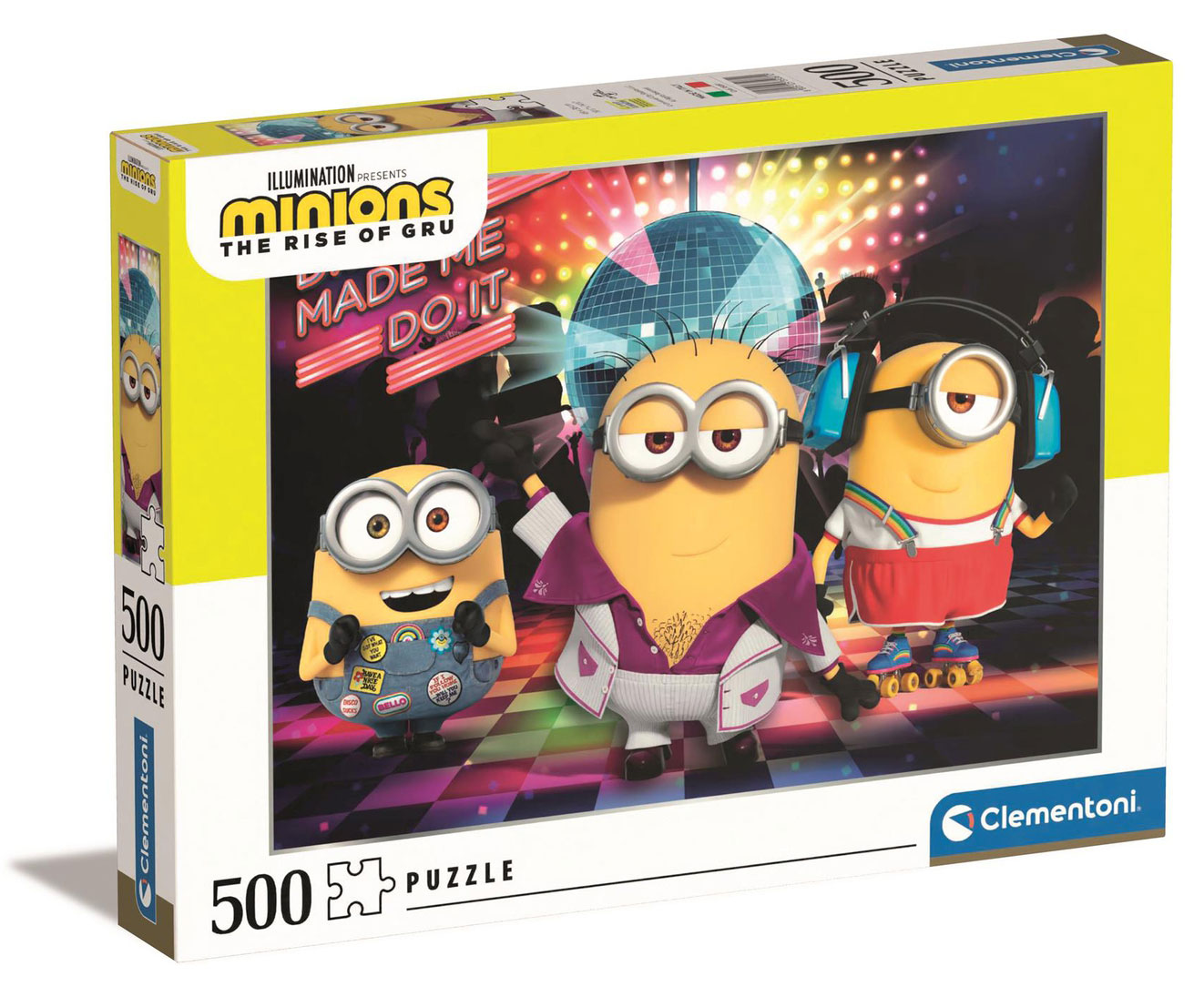 Puzzle Clementoni Minions 2 El Origen de Gru de 500 P