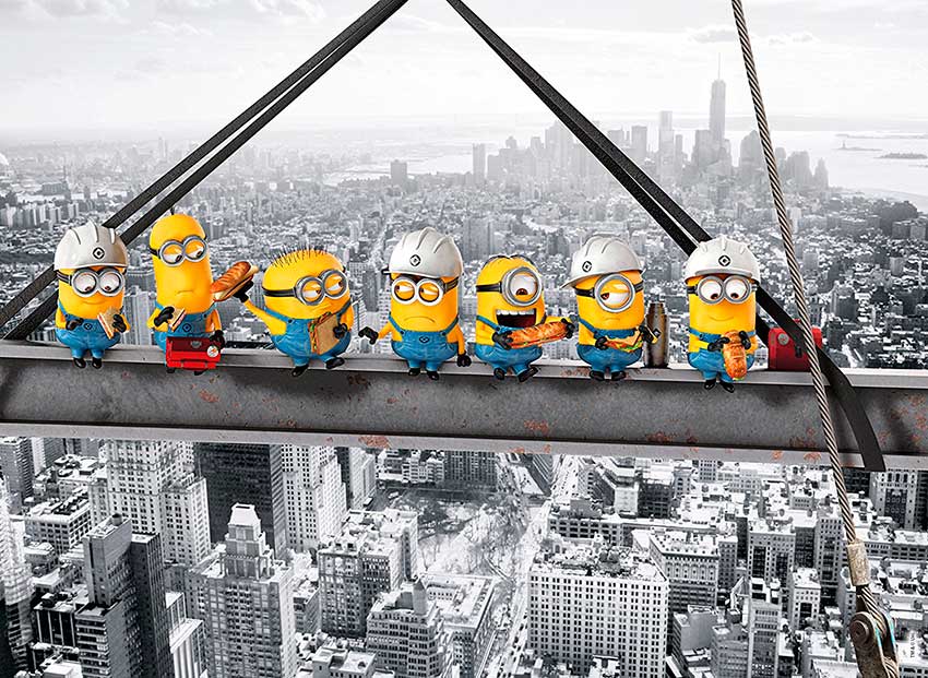 Puzzle Clementoni Minions Nueva York de 1000 Piezas