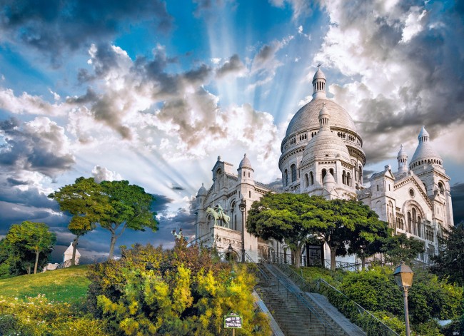 Puzzle Clementoni Montmartre de 1000 Piezas