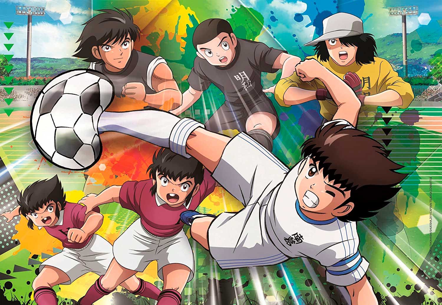 Merchandmanía Puzzle tamaño Aprox. A4 de 120 Piezas Oliver y Benji Tsubasa newteam Equipo Futbol Rompecabezas puzle para Adulto Merchandmanía Puzzle tamaño Aprox. A4 de 120 Piezas Oliver y Benji Tsubasa newteam Equipo Futbol Rompecabezas puzle para Adulto