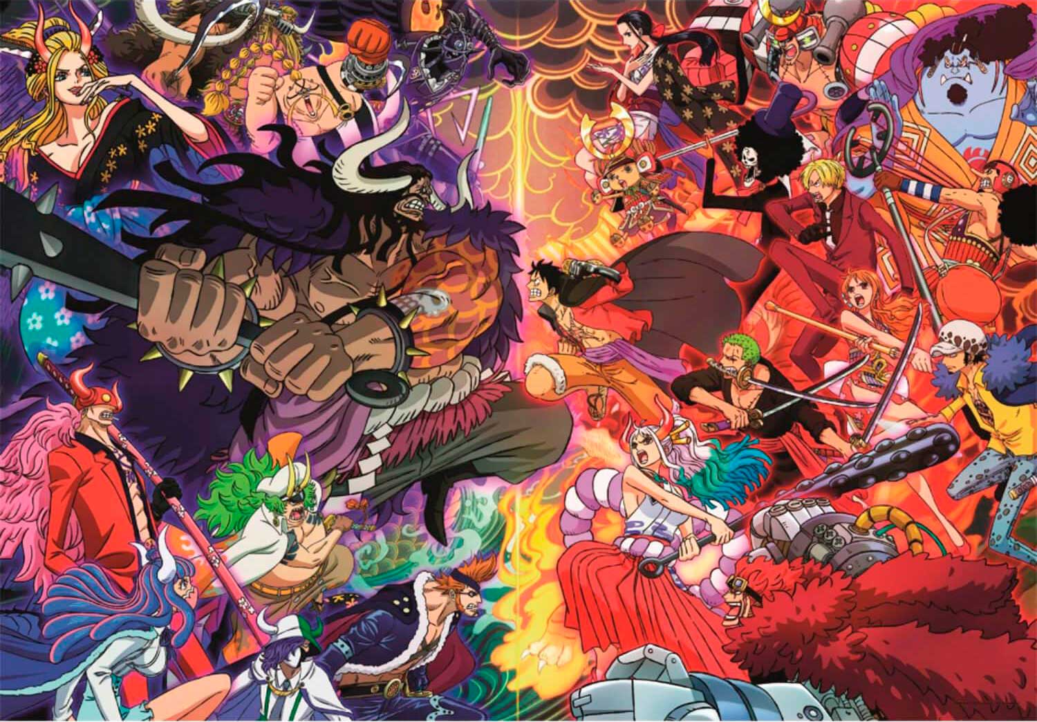 Puzzle Clementoni One Piece 3 de 1000 Piezas