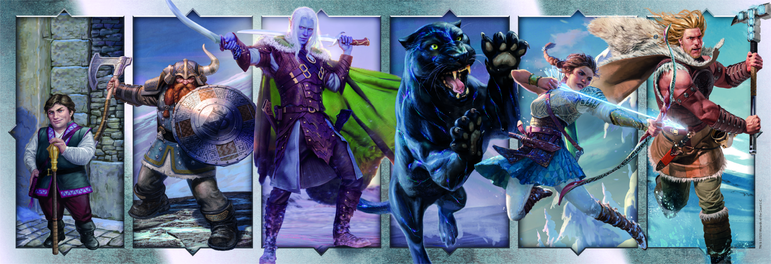 Puzzle Clementoni Panorama Dungeons and Dragons 1000 Pzs