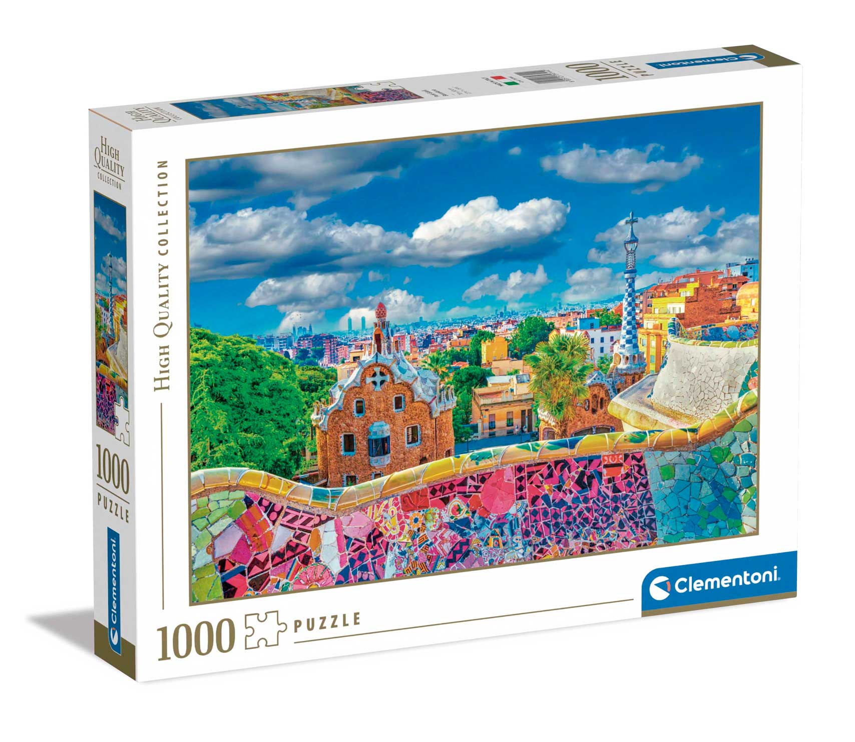 Comprar Puzzle Clementoni Parque Güell, Barcelona de 1000 Piezas Clementoni39744