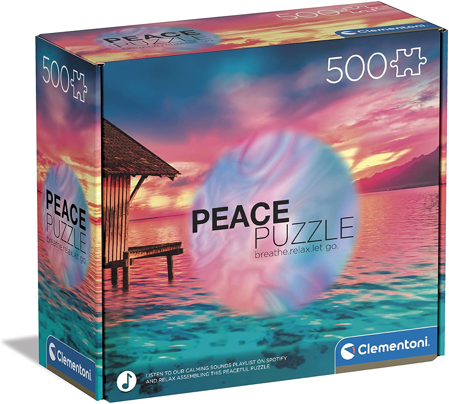 Comprar Puzzle Clementoni Peace Puzzle Vive el Presente de 500 Piezas