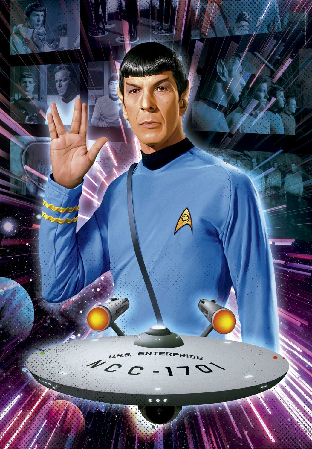 Puzzle Clementoni Star Trek 1 de 500 Piezas