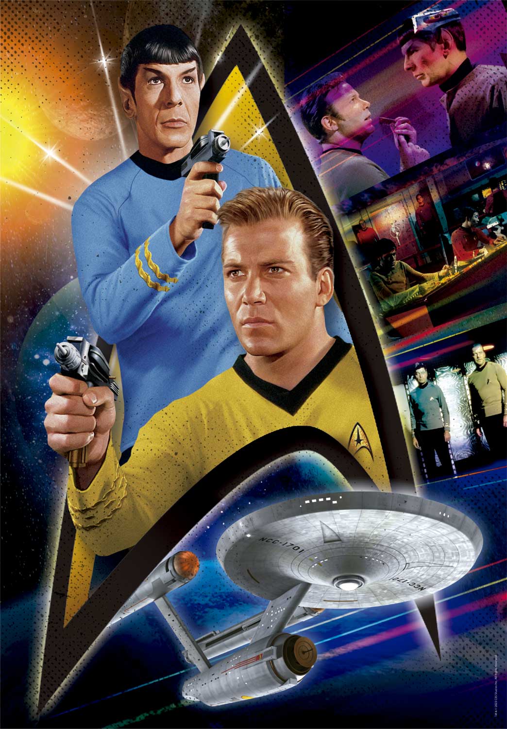 Puzzle Clementoni Star Trek 2 de 500 Piezas