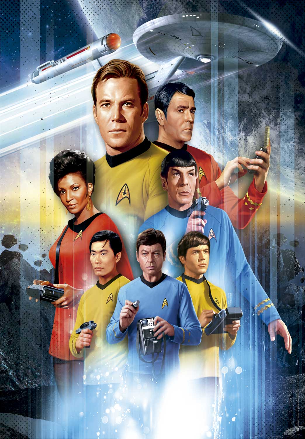 Puzzle Clementoni Star Trek 3 de 500 Piezas